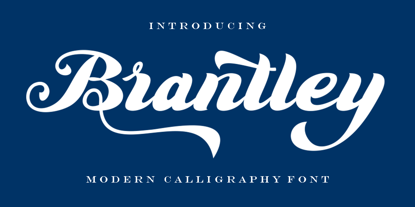 Шрифт Brantley Script
